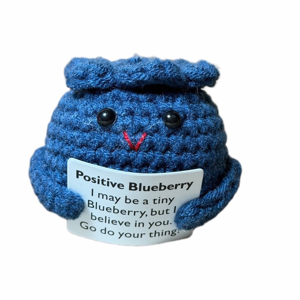 Blueberry Plush Toy Blue